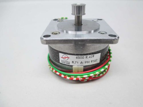 NEW SONCEBOZ 6500 R.429 0.71 A/PH 9107 STEPPER ELECTRIC MOTOR D335284