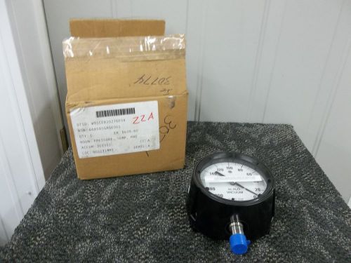 Ashcroft bellows gauge 0-200 in h2o vacuum 316ss 4&#034; white dial 238a520-01 new for sale
