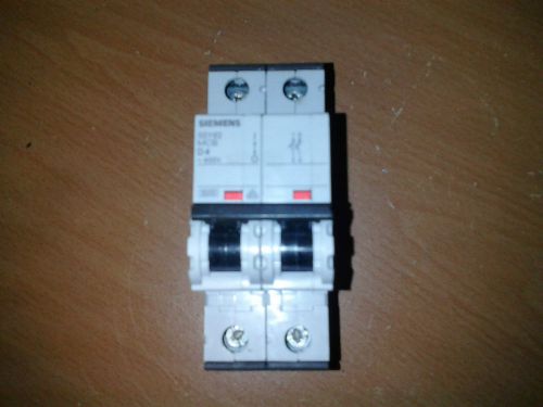 SIEMENS 5SY6204-8, 5SY62 MCB D4 Mini Circuit Breaker