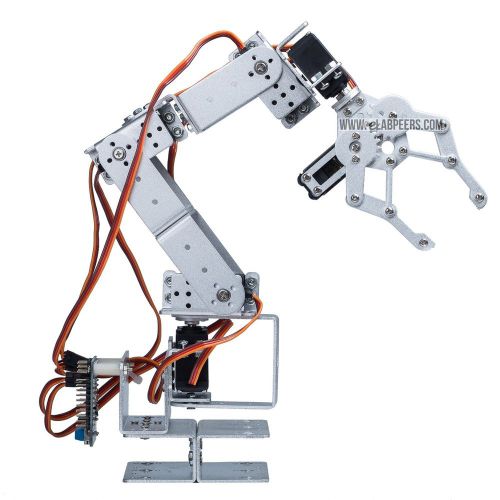 Robot Arm Clamp Set 6 DOF, Robotics Arm with claw (Body Only, Arduino,from USA)