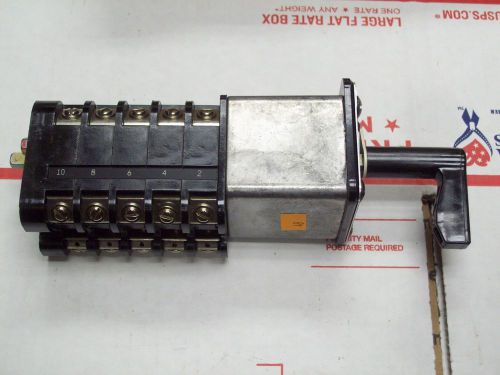 General Electric E3A92T1S2P1  SBM Rotary Switch