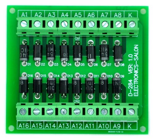 3 amp 1000v common cathode 16 diode network module, 1n5408. for sale