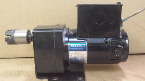 Leeson permanent magnet dc gear motor cm30d18nz5c for sale