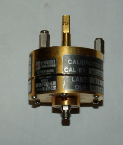 WEINSCHEL 3100-127 Precision Continuously Variable Attenuator DC - 2GHz
