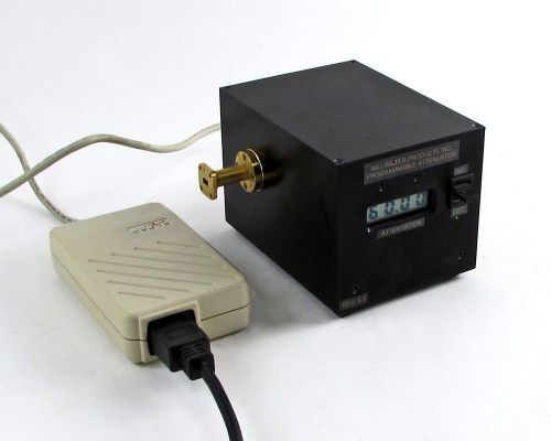 Millimeter / Quinstar 511A/599 Motorized Programmable Attenuator, WR-28, 0-60 dB