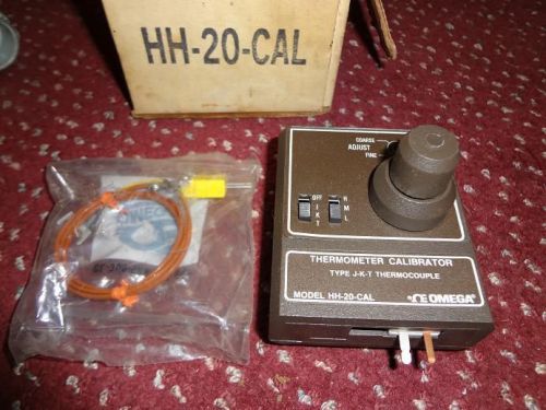Omega HH-20-CAL Thermometer Calibrator Type J-K-T Thermocouple