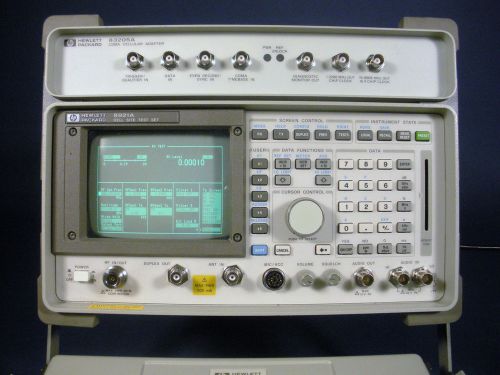 Hp/keysight/agilent 8921a/83205a rf cell site testset with cdma cellular adapter for sale