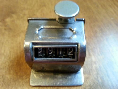 Vintage Hand Tally/Frequency Counter, Metal