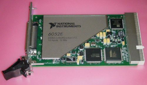 *Tested* National Instruments NI PXI-6052E 16-bit Multifunction DAQ Module