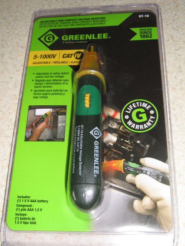 Greenlee Adjustable Voltage Detector,Tic Tracer, CAT IV 5-1000vac