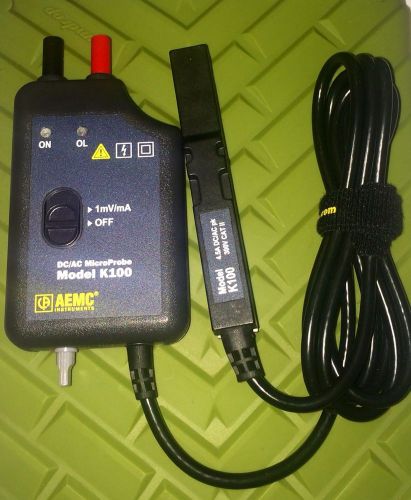 AEMC K100 DC/AC MicroProbe (1mV/mA - 4.5A max) New Closeout
