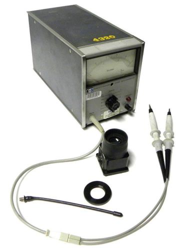 HEWLETT PACKARD HP MILLIOHMMETER WITH PROBES MODEL 4328A - SOLD AS IS