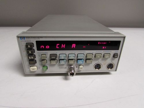 Agilent 438A dual channel power meter