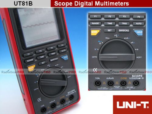 Uni-t ut81b handheld portable digital multimeter ut-81b meter oscilloscope for sale