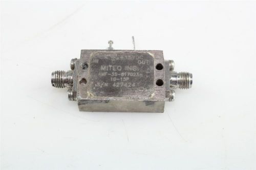 miteq amplifier AMF-3S-017023-10-15P 1.7-2.3GHz