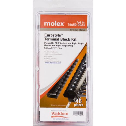 Molex 76650-0023  48 Piece Eurostyle Terminal Block Kit