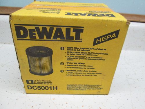 Dewalt dc5001h  replacement hepa filter for dc500 for sale