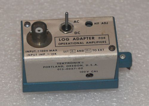 Tektronix    013-0067-00  Log Adapter for Operational Amplifiers