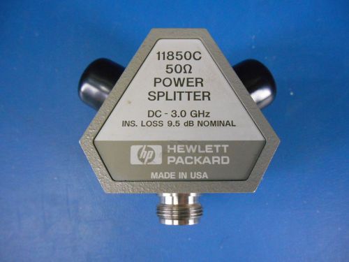 HP 11850C, 50 Ohm Power Splitter, Type N, DC-3.0 GHz, Hewlett- Packard