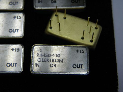 OLEKTRON P4-ISD-110 MICROWAVE SWITCH 20-40 MHz 40 DB
