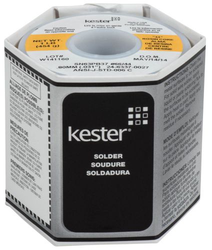 Kester 44 Rosin Core Solder 63/37 .031&#034; 1 lb. Spool 370-074