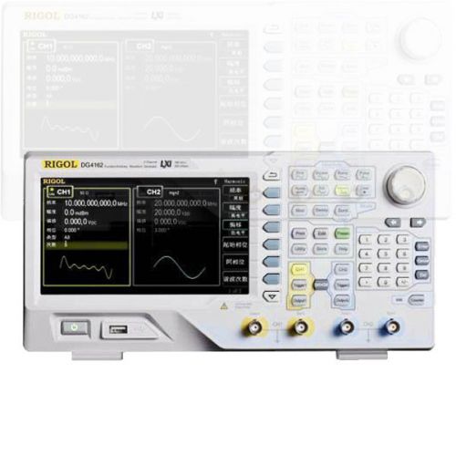 Rigol dg4102 signal arbitrary waveform generator awg 100mhz 2channel lcd display for sale