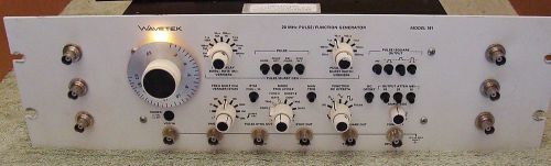 Wavetek 191 20 mhz pulse/function generator w/ manual ! for sale