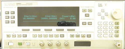 ***HP/AGILENT) 83620A SYNTHESIZED SWEEPER, 10 MHz to 20 GHz, GUARANTEED*****