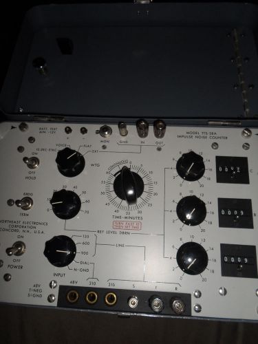 Northeast Electronics Corp. Model # TTS-58A Impulse Noise Counter