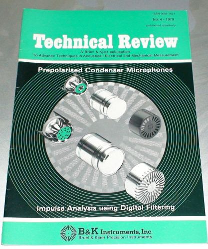 Bruel &amp; Kjaer Technical Review No.4 1979 - B &amp; K Instruments, Inc.