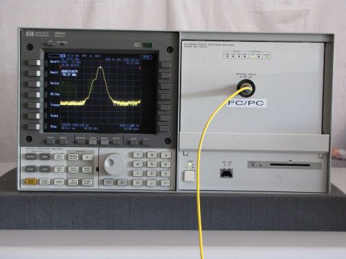 Hp 70952b + 70004a optical spectrum analyzer osa for sale