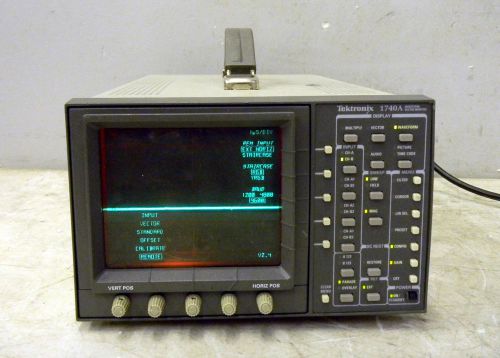 Tektronix 1740A Vectorscope  Waveform Monitor