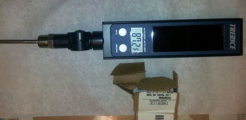 TRERICE SX9560405, Digital Solar Powered Thermometer, Blue