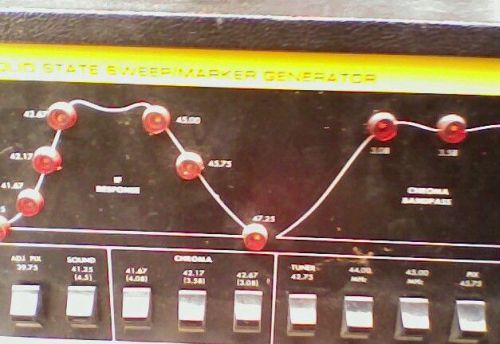 Vintage B&amp;K Solid State Wavelength Sweep / Marker Generator, Model: 415, Working