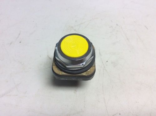 Allen Bradley 800T-A Yellow Push Button 800TA 800T