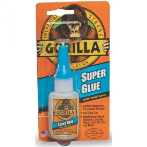 Gorilla Super Glue 15G Bottle 7805002 GORILLA PVC CEMENT LLC Super Glue 7805002