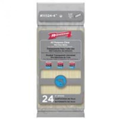4in mini glue stick arrow fastener co hot glue mg24-4 clear 079055000242 for sale