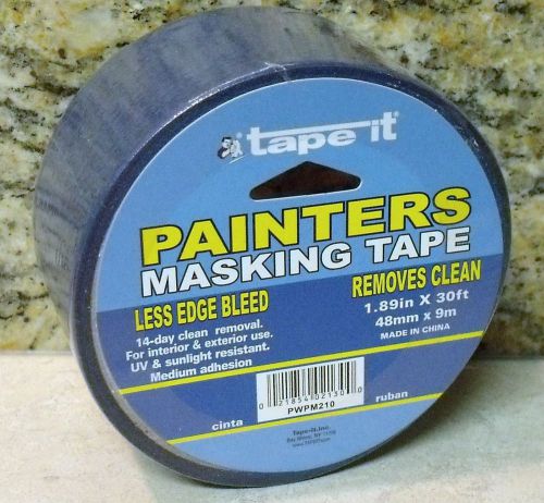 12 ROLL CASE - 2&#034; PAINTERS MASKING TAPE - Less edge bleed, removes clean