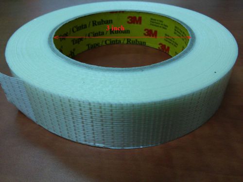 3m scotch bi-directional filament tape 8959  0.98 in x 54.68 yd 2 pcs for sale