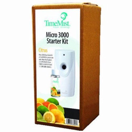 Timemist 3000 citrus scent dispenser and refill starter kit (tms 32-6308tmca) for sale