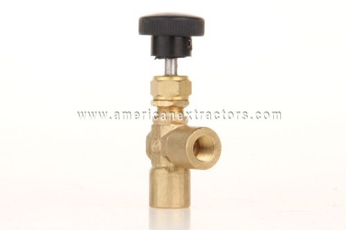 Brass needle valve fpt heat bypass carpet cleaning truck mount *prochem shazaam for sale