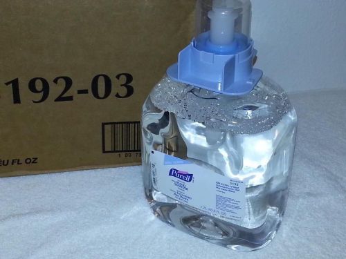 NEW PURELL 5192-03 Advanced Hand Sanitizer Foam Refill 40.5 oz (Case of 3) 1.2L