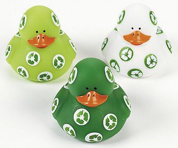 4 Recycle Duckies Go Green Global Warming Earth Enviroment Birthday decorations