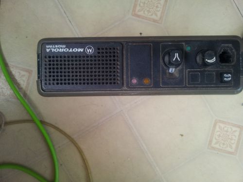 Motorola Mostar Radio used as is powers on no way to test radio