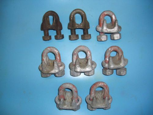 3/4&#034; cable clamp qty 8 for sale
