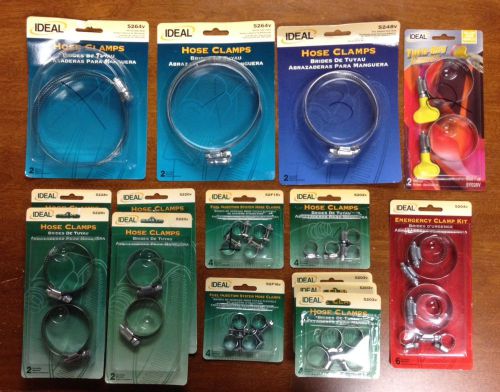 LOT of IDEAL HOSE CLAMPS -- FREE SHIPPING!