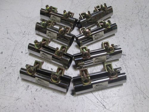 LOT OF 8 PROFLO PFRCGU 1&#034;X6&#034; CLAMPS *USED*