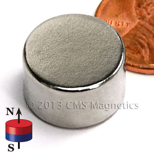 N40 Neodymium Magnets Dia 5/8&#034; x 3/8&#034; NdFeB Rare Earth Magnets Lot 100