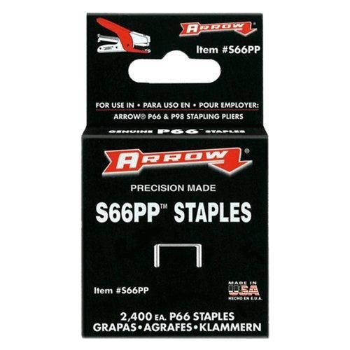 Arrow fastener s66pp 1/4-inch  6mm standard staples for arrow®p66, p98 new for sale