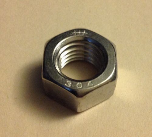5/8&#034;-11  18-8 Stainless Steel (SS) Finished Hex Nut